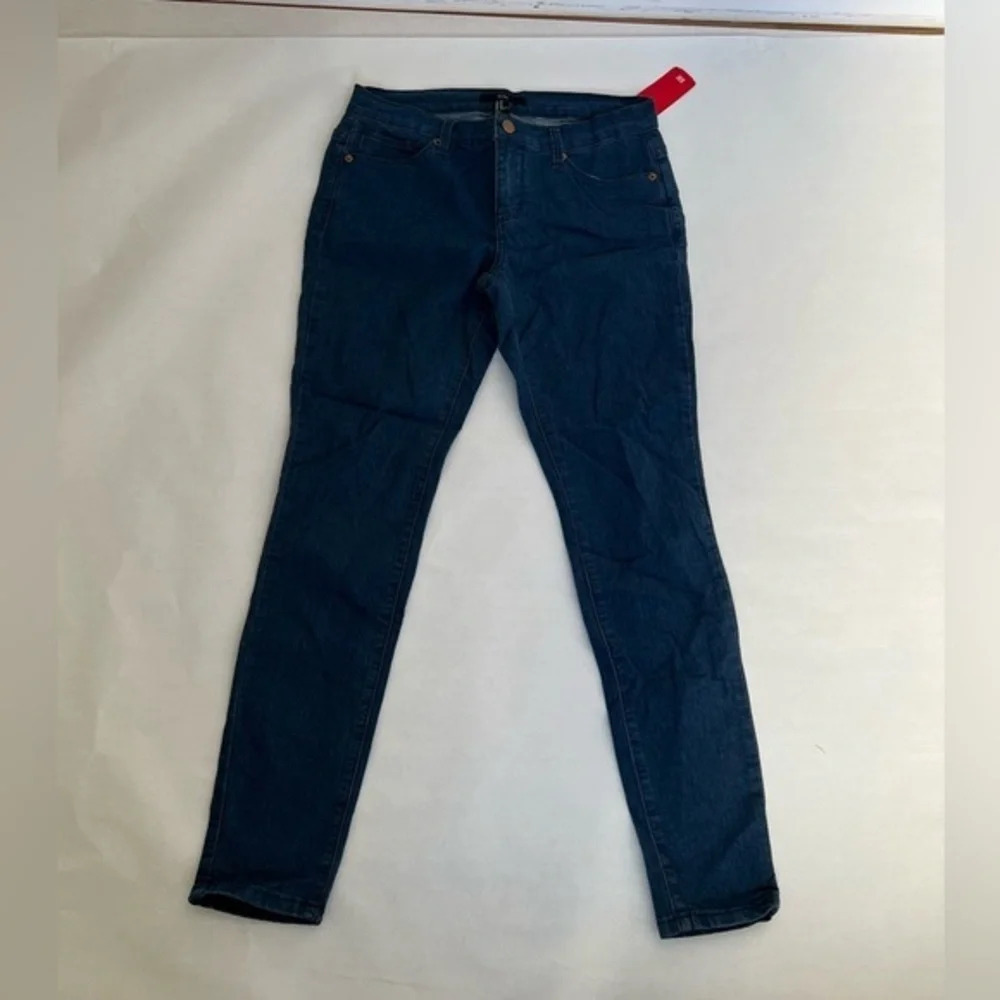 XXI Jeans Womens Size 27 Skinny Dark Blue Denim Mid Rise Stretch NWT